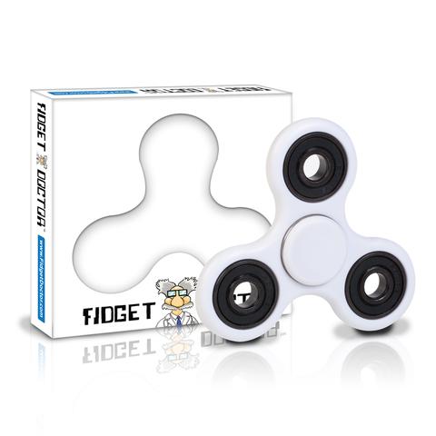 Fidget Toy Hand Spinner LED Tips Tri-Spinner 